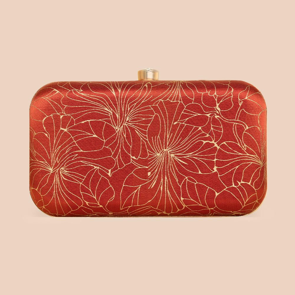 Wadiyar Blossoms Clutch