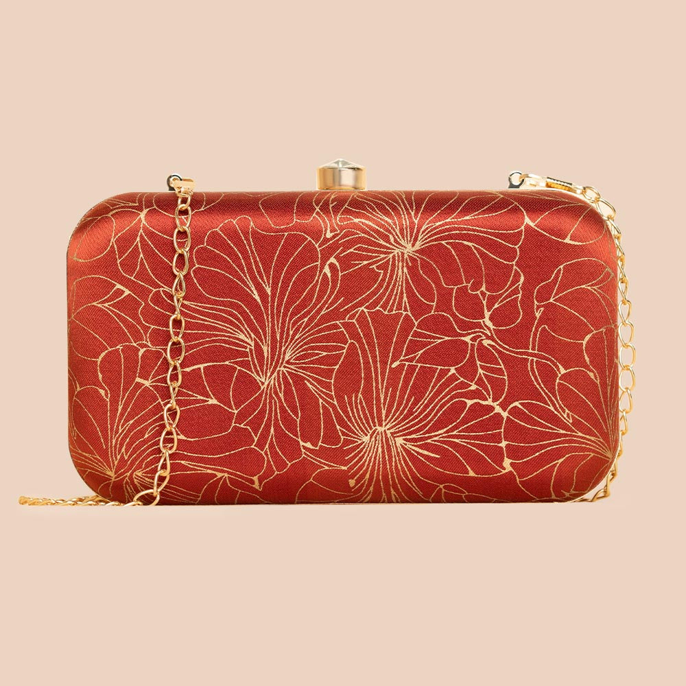 Wadiyar Blossoms Clutch